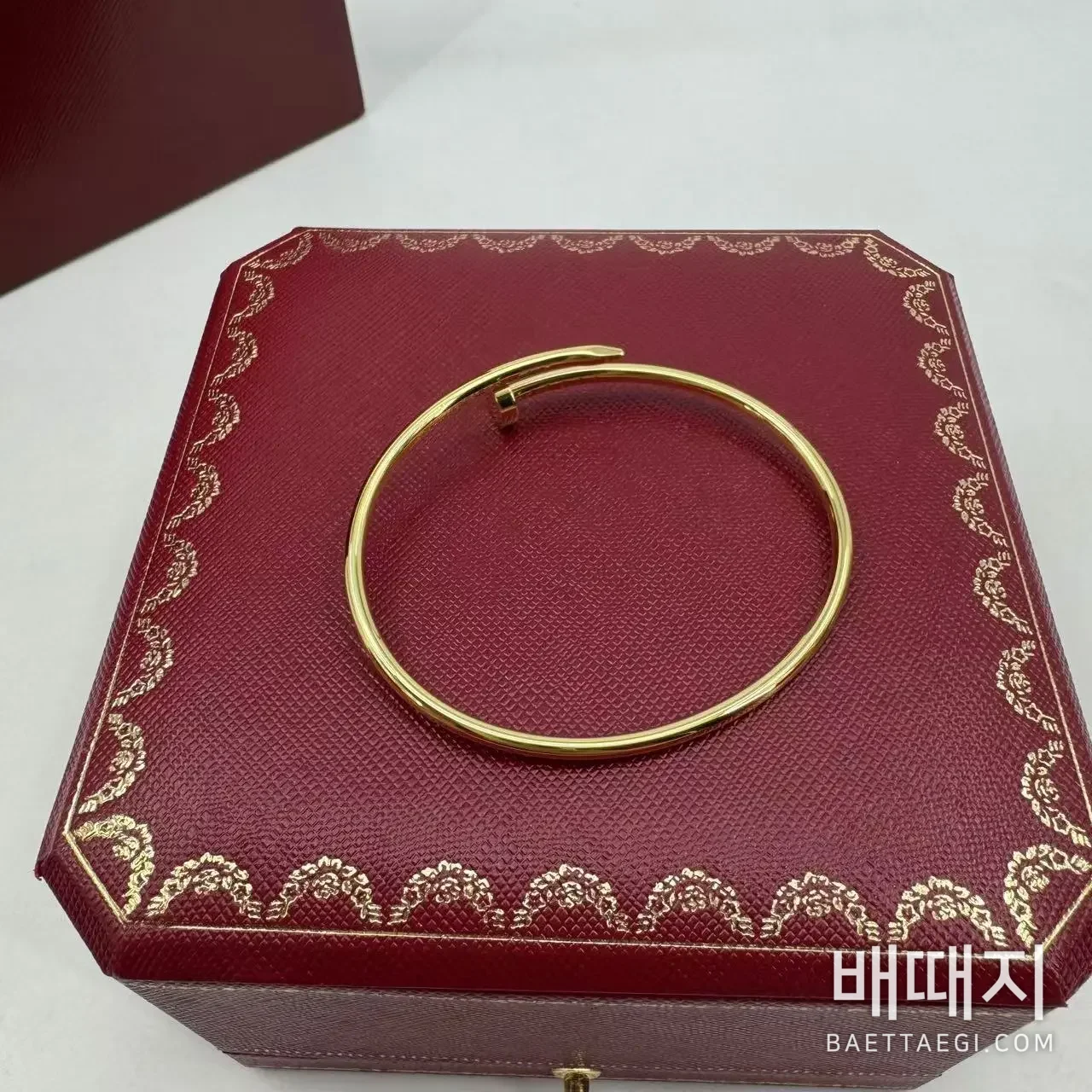 까르띠에 앵끌루 팔찌 검수사진 4
