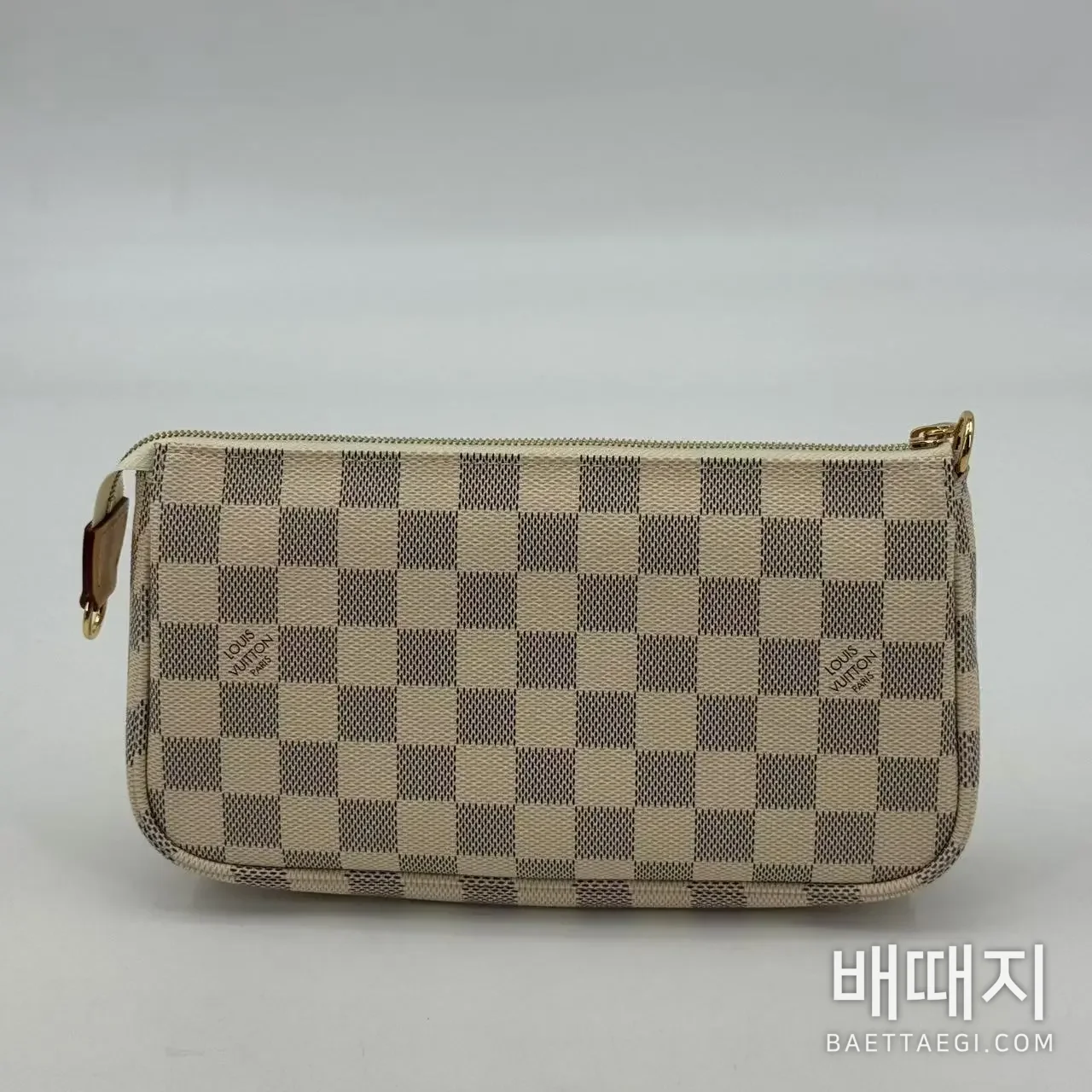 루이비통 흰색 체크무늬 마작 가방 N41207 검수사진 3