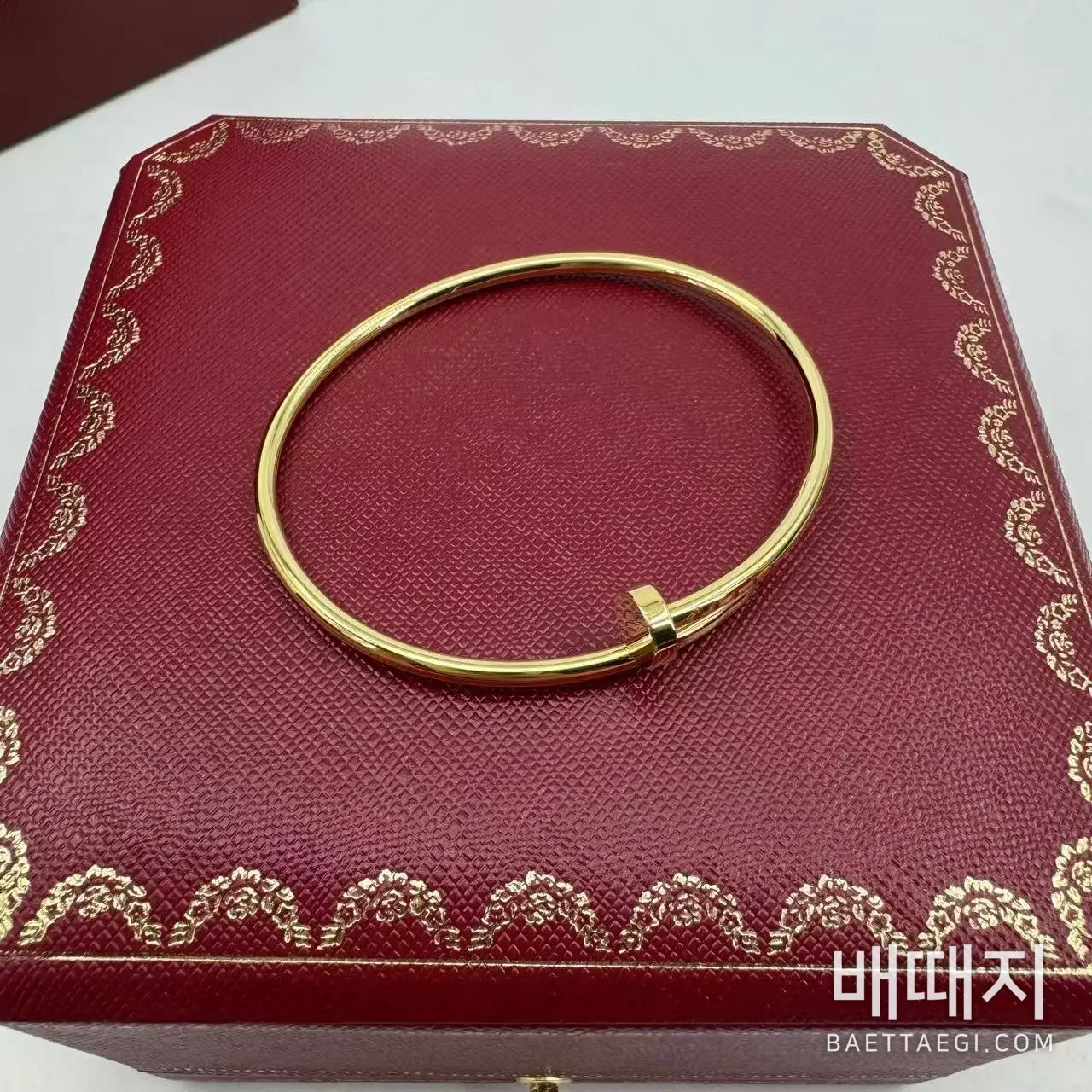 까르띠에 앵끌루 팔찌 검수사진 3