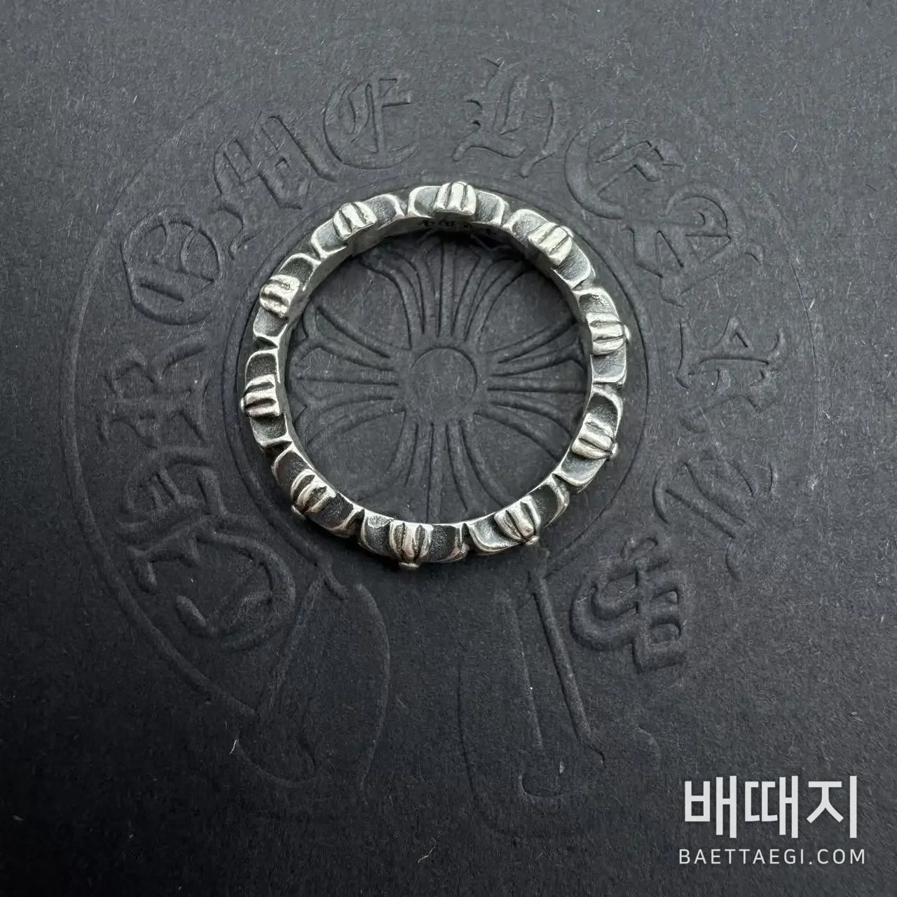크롬하츠 반지7호 검수사진 5