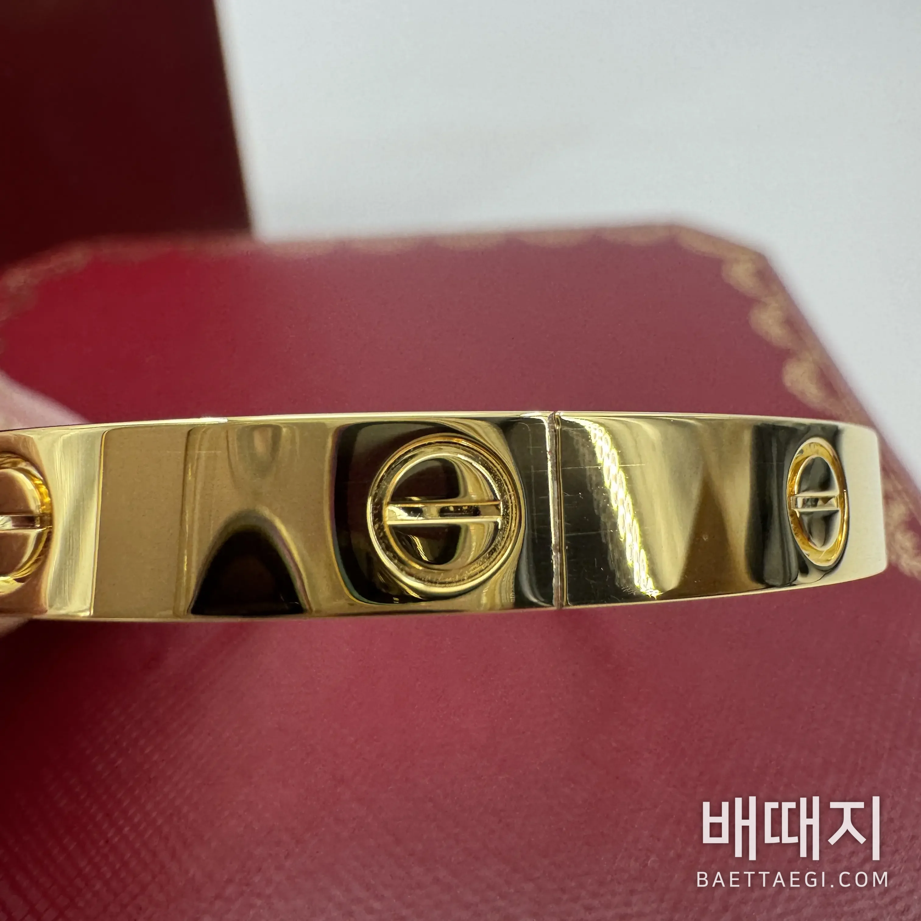 까르띠에 팔찌 검수사진 5