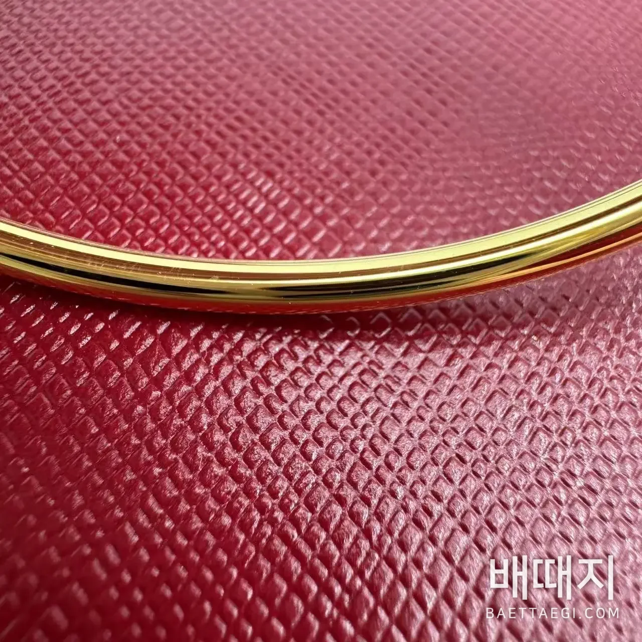 까르띠에 앵끌루 팔찌 검수사진 7