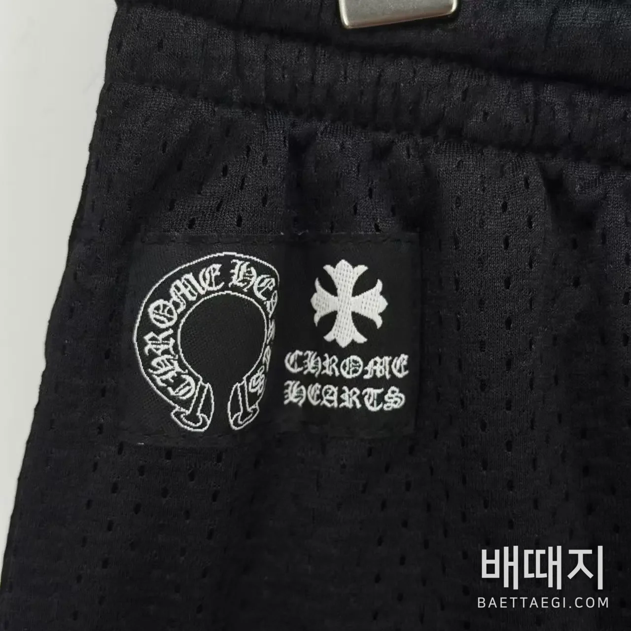 크롬하츠 글리터 아이스하키 메시 배색 남성 바지 검수사진 5