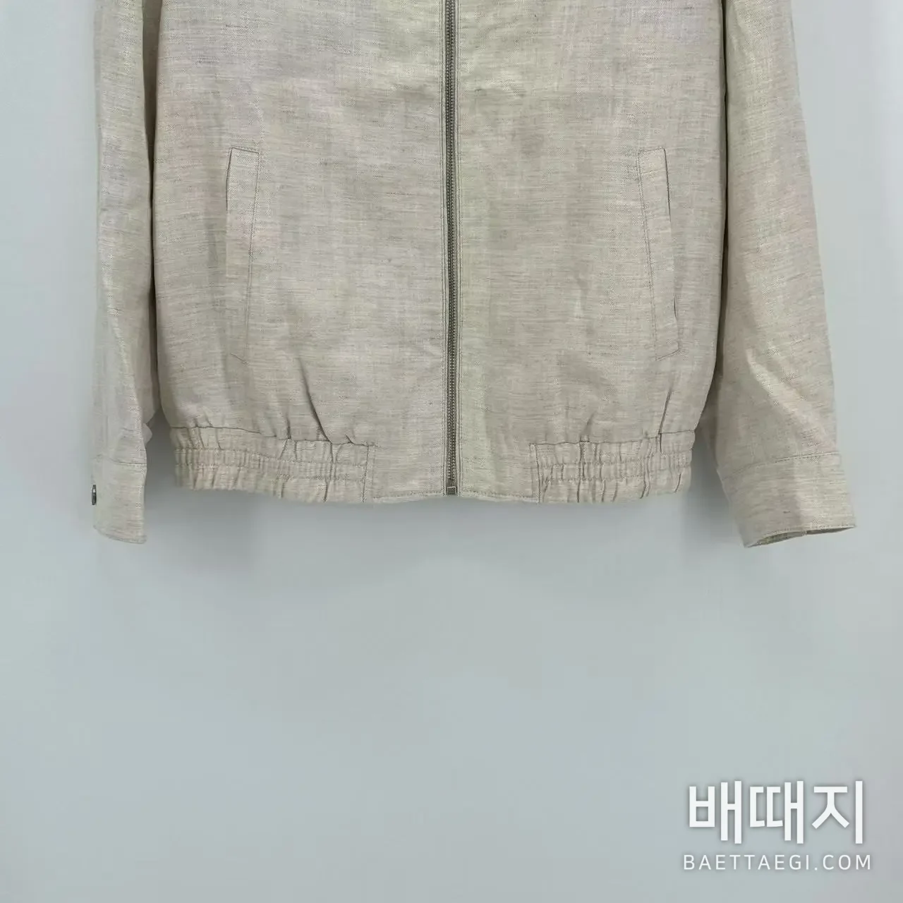 브루넬로쿠치넬리 린넨 마그네틱 스냅 자켓 검수사진 3