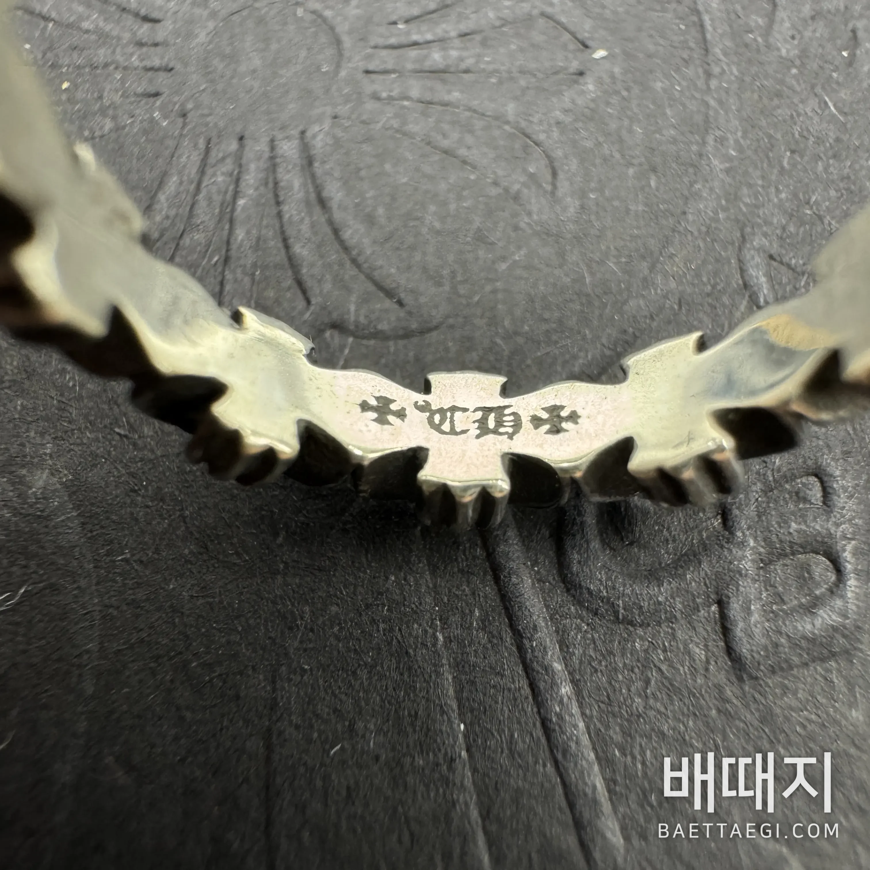 크롬하츠 플라워링 반지 검수사진 5