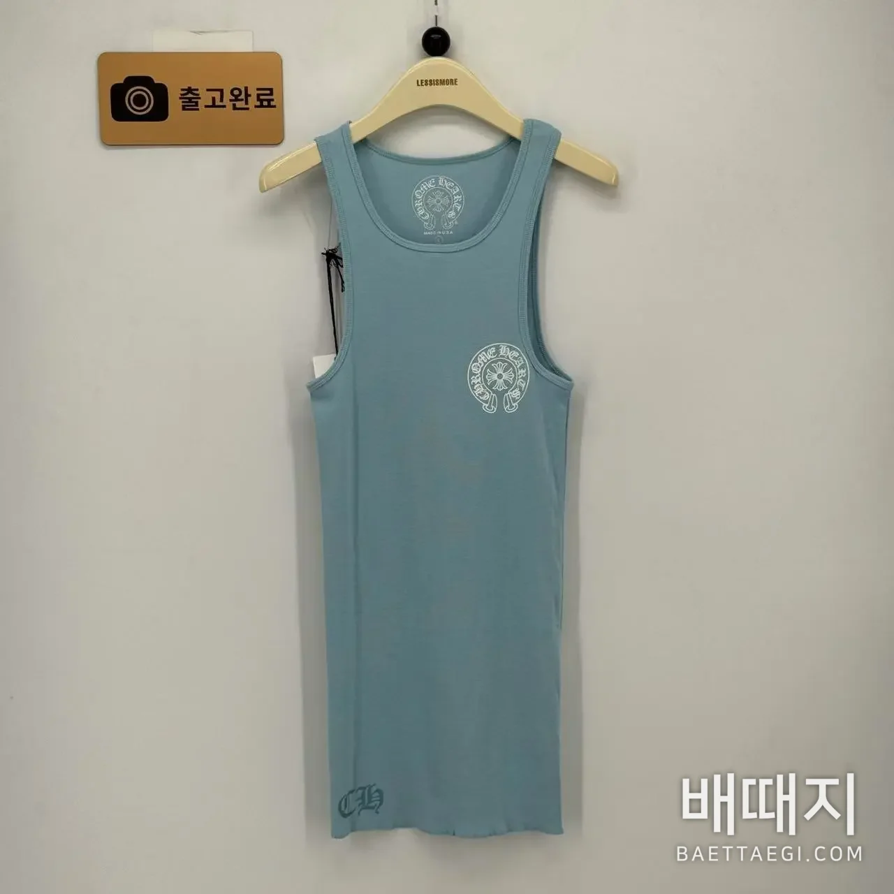 크롬하츠 블루 호스 슈 여성 반팔 검수사진 1