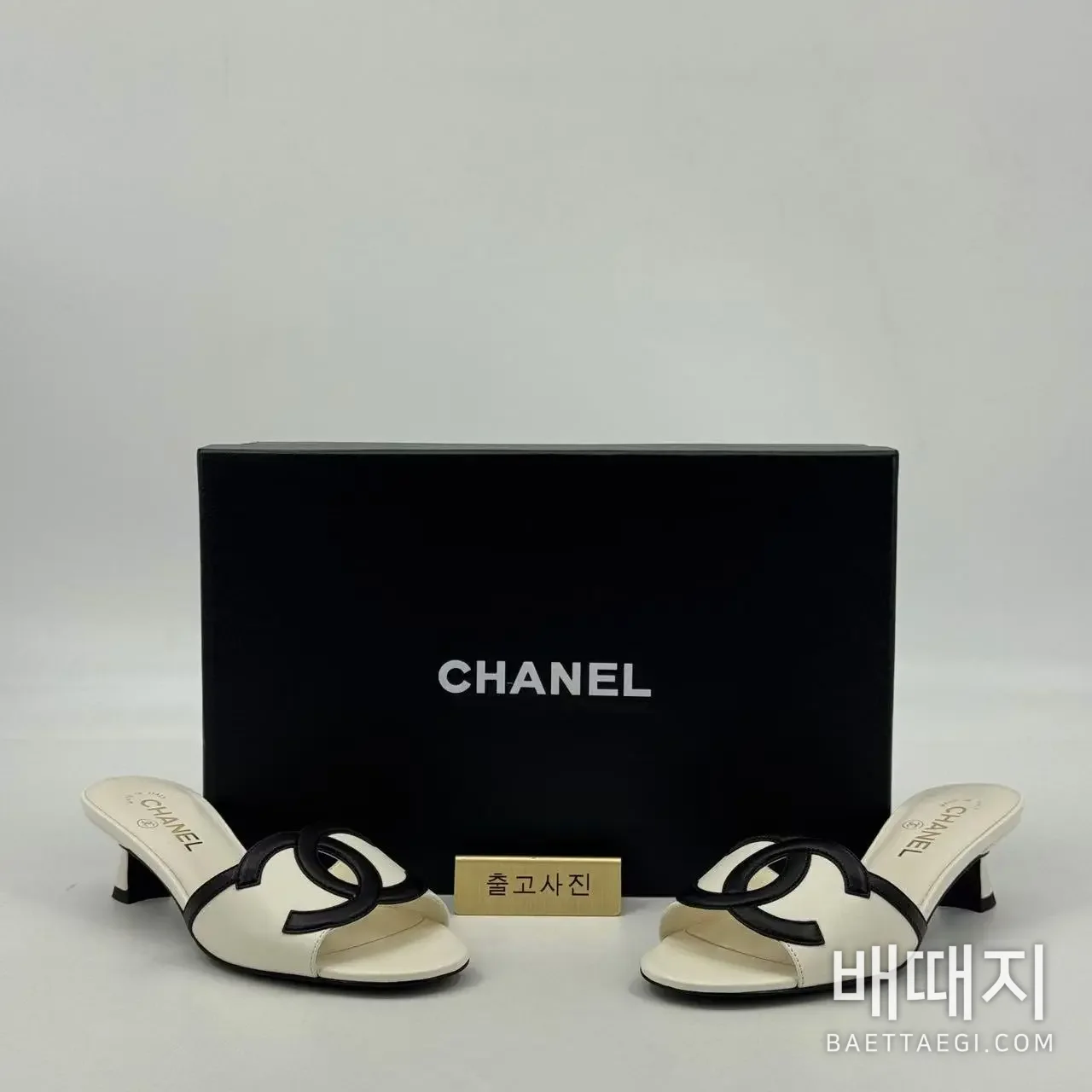 샤넬 샌들 검수사진 1