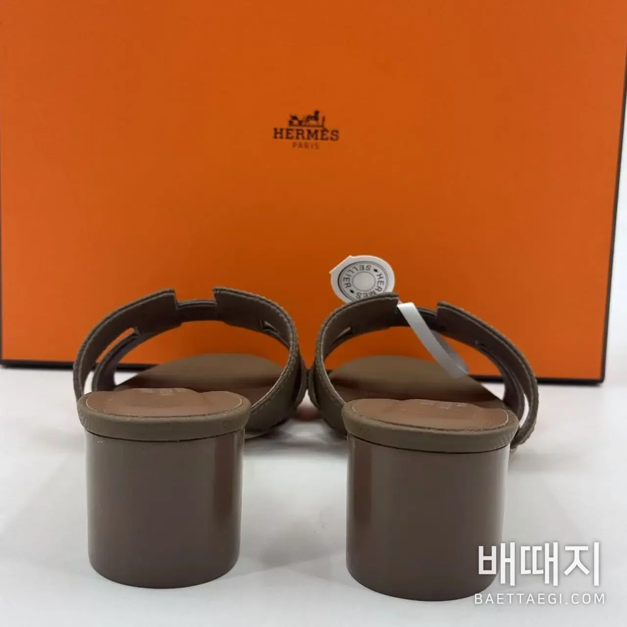 에르메스 오아시스 샌들 검수사진 6