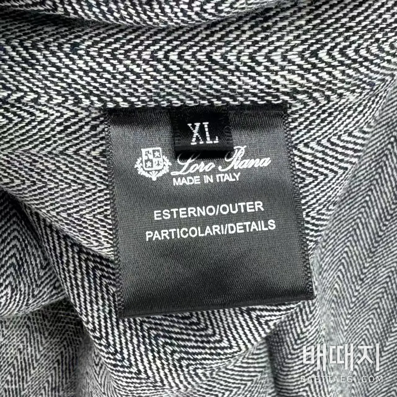 로로피아나 반팔세트 검수사진 8