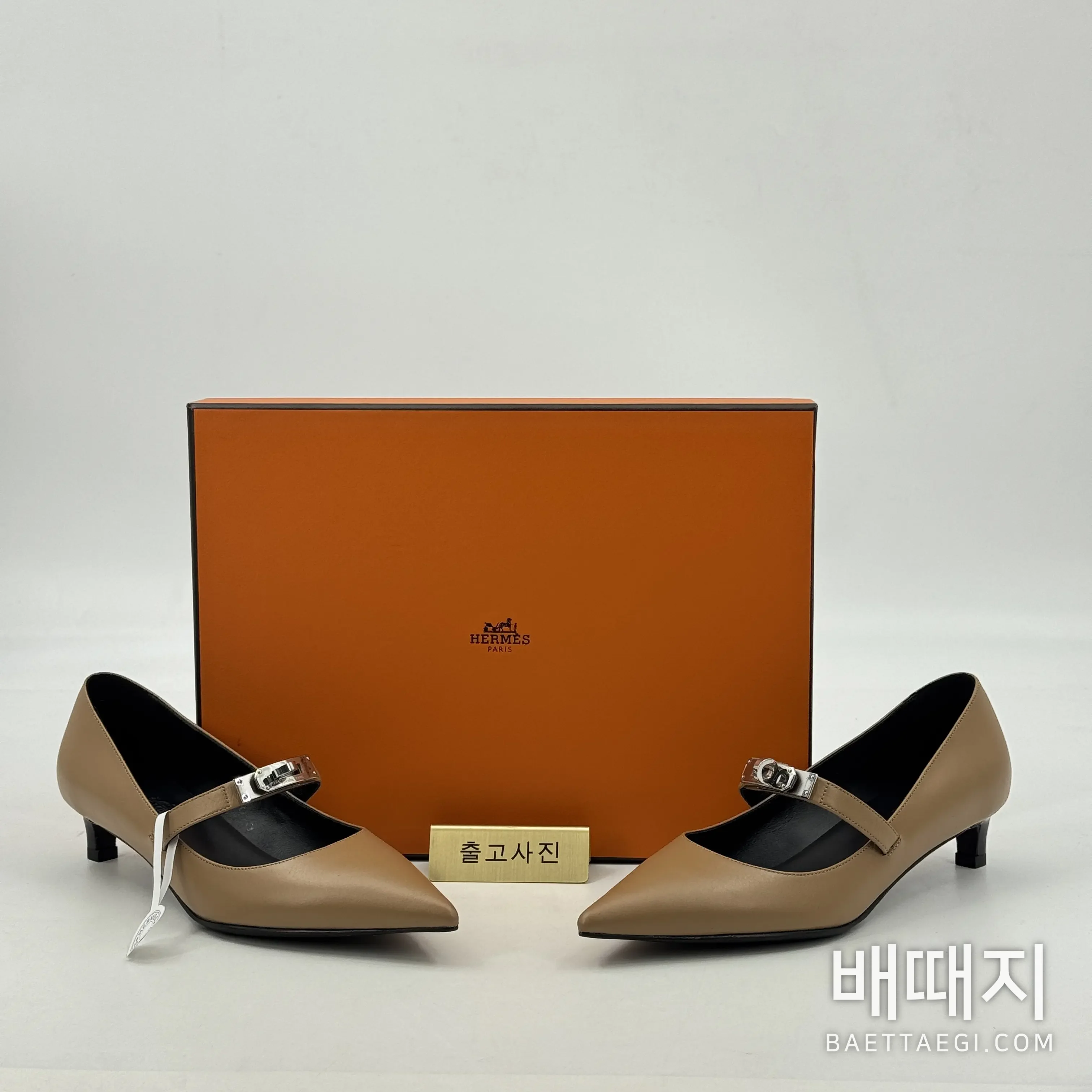 에르메스 키아라 하이힐 검수사진 1