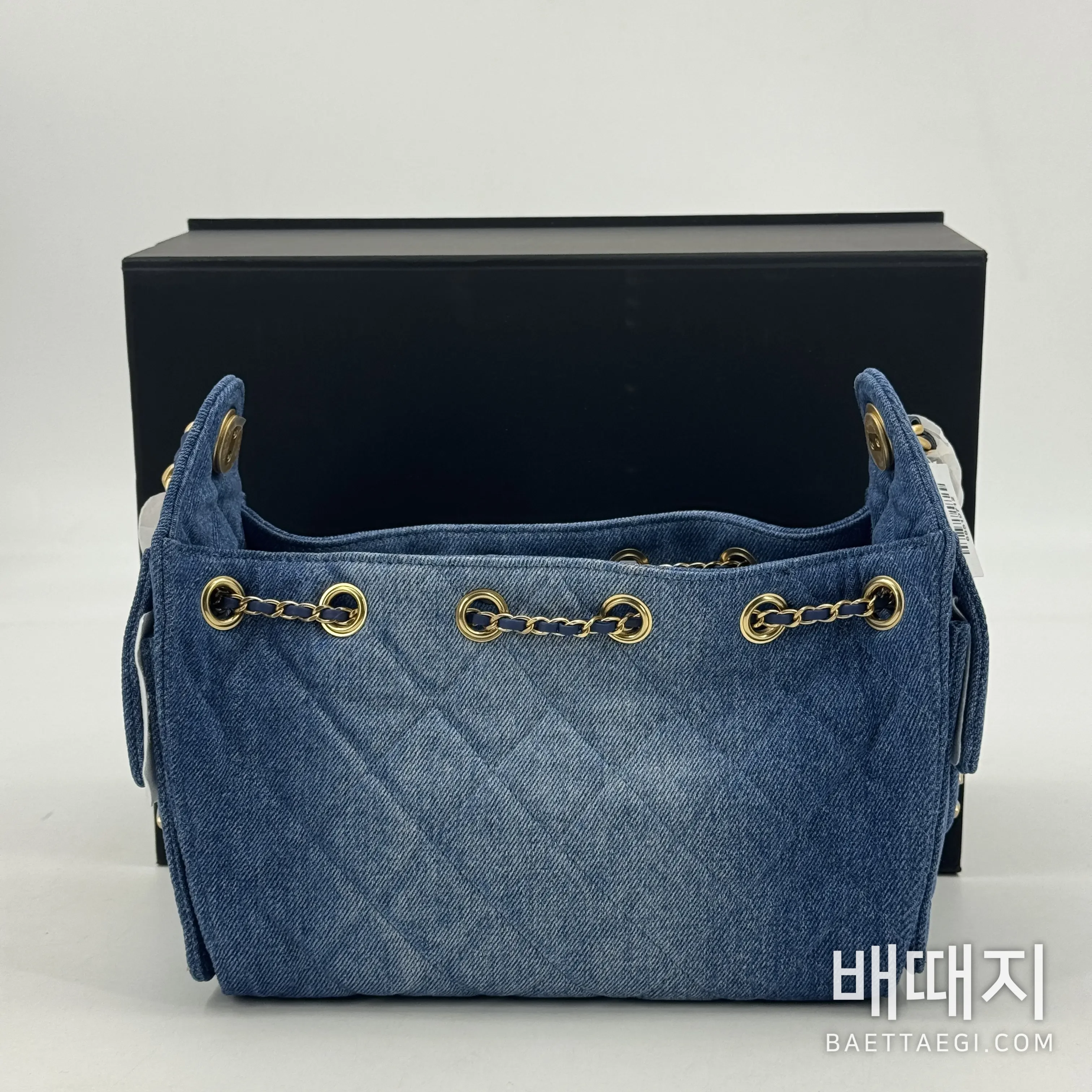 샤넬 데님 블루 가방 검수사진 2