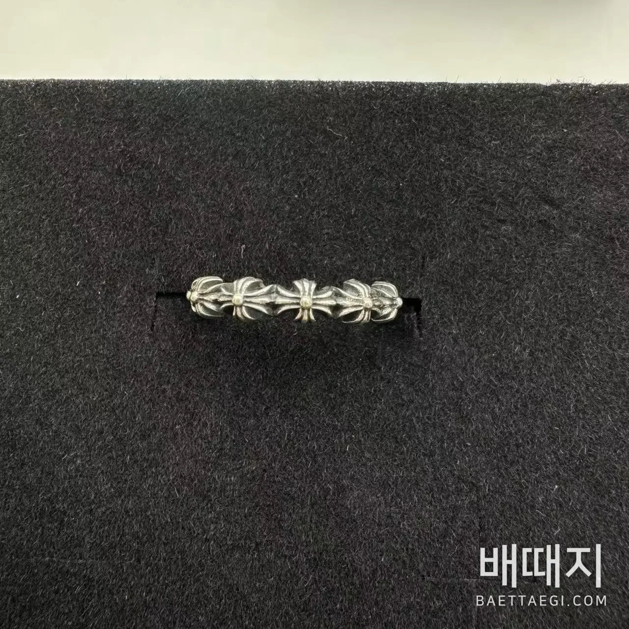 크롬하츠 플라워링 반지 검수사진 2