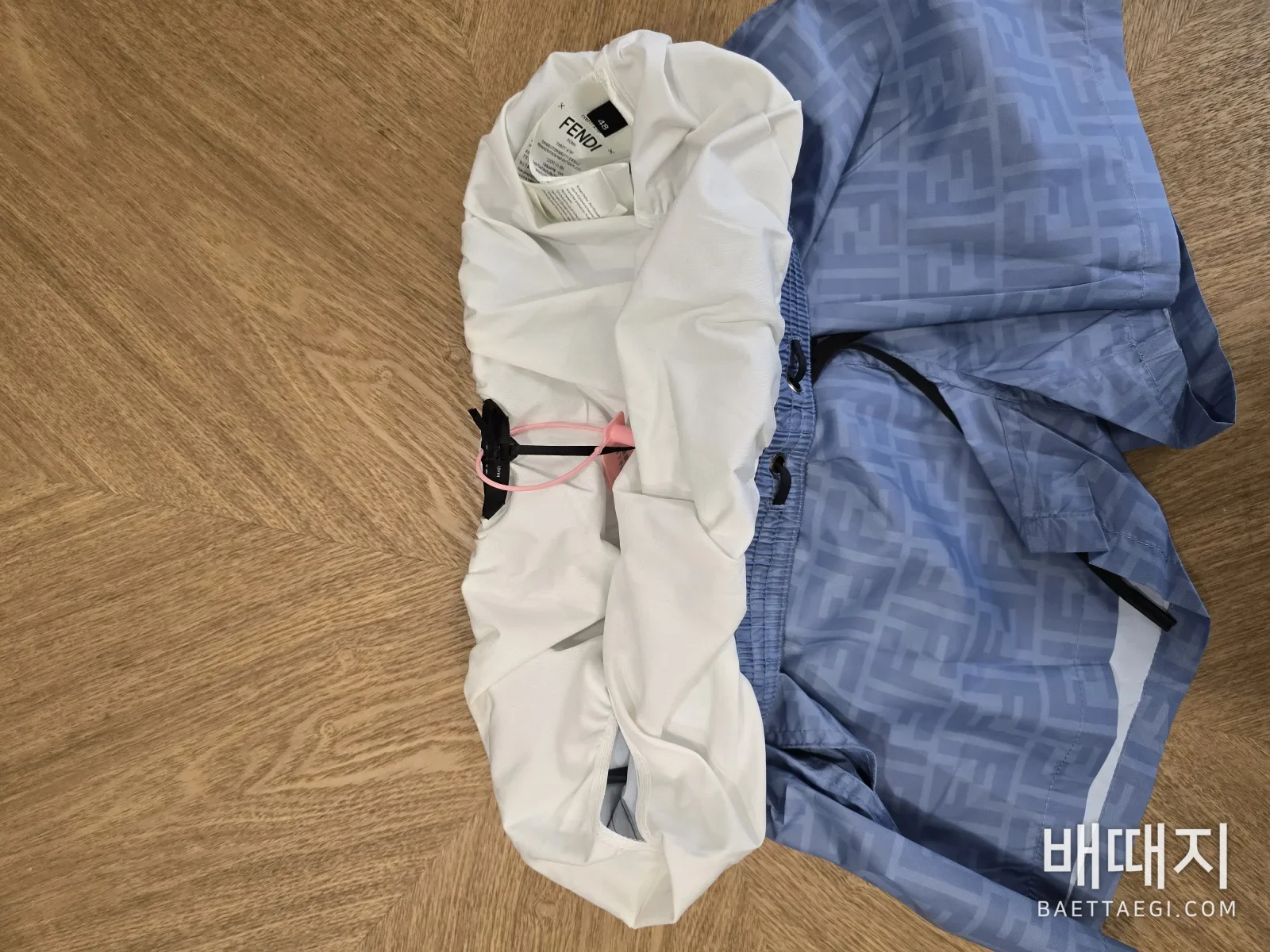 펜디 프린트 나일론 반바지 5257 Fendi Shorts 검수사진 11