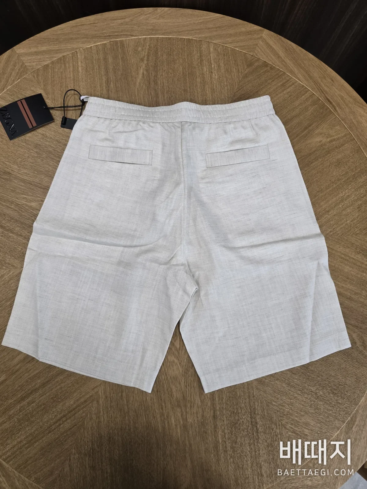 제냐 남성 반바지 131389 Zegna Shorts 검수사진 10