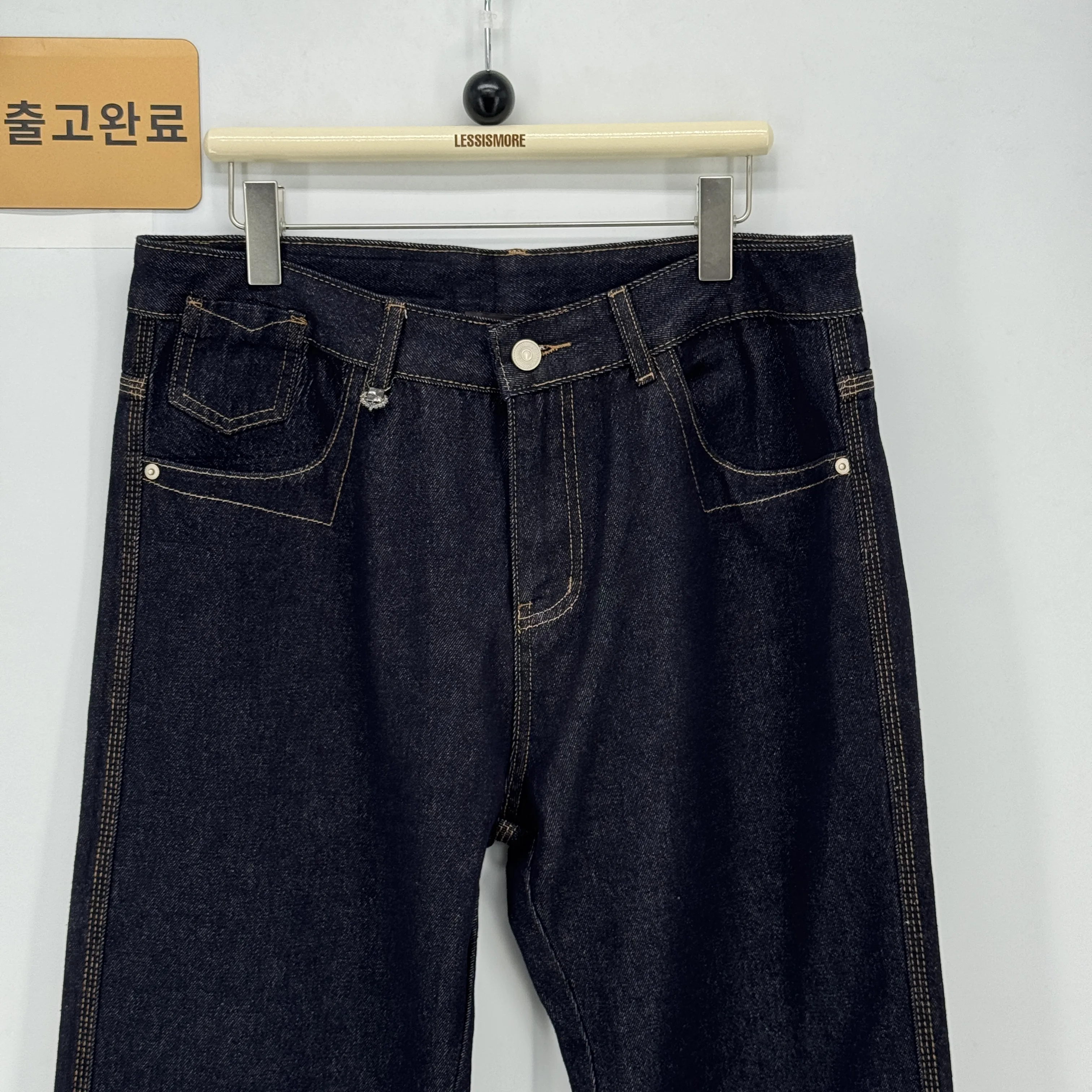 로로피아나 올드 머니 스타일 수입 데님 남성 바지 검수사진 2