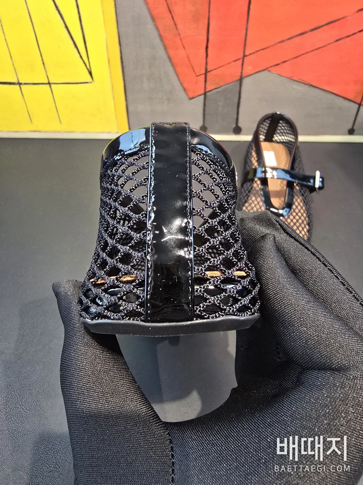 알라이아 신발 121355 Alaia Shoes 검수사진 14