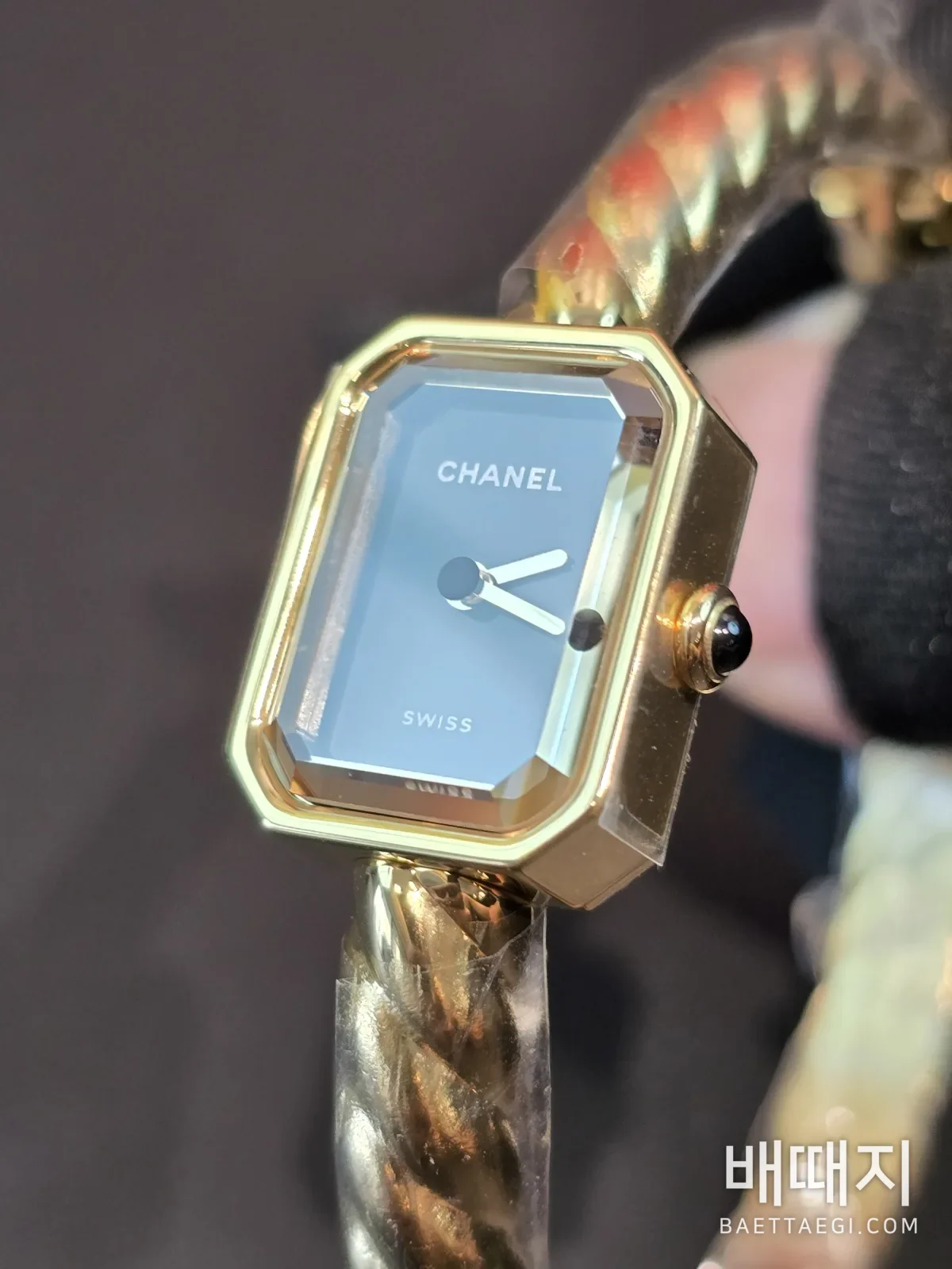 샤넬 프리미에르 갈롱 19.7x15.2mm 다이아 옵션 TF 공장 여성 시계 레플리카 44757 Chanel 검수사진 6