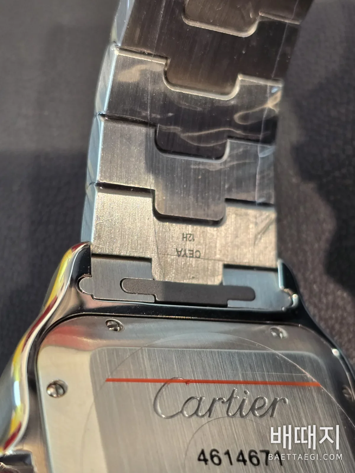 까르띠에 라지 산토스 bv (케이스포함) 검수사진 12