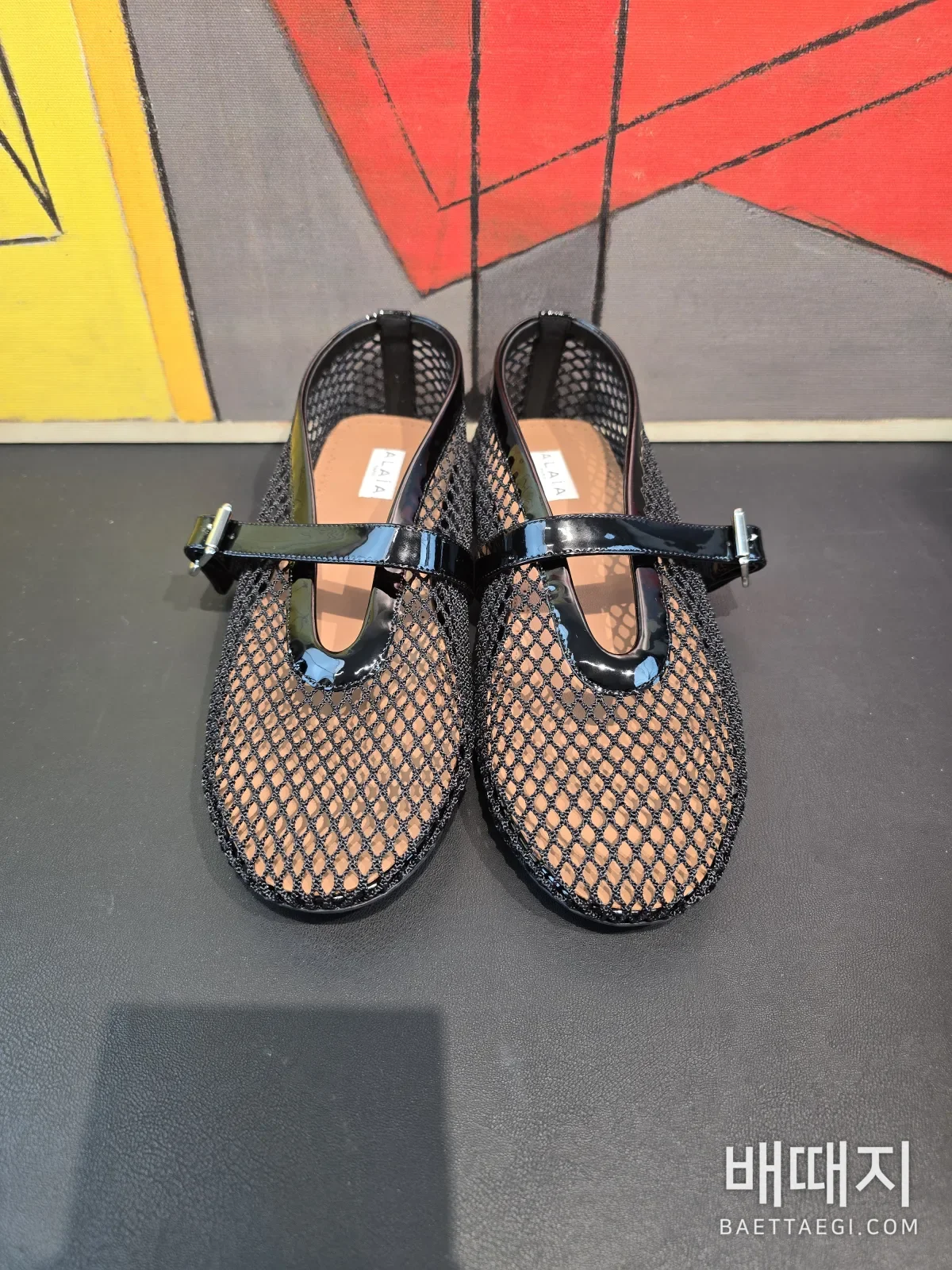 알라이아 신발 121355 Alaia Shoes 검수사진 20