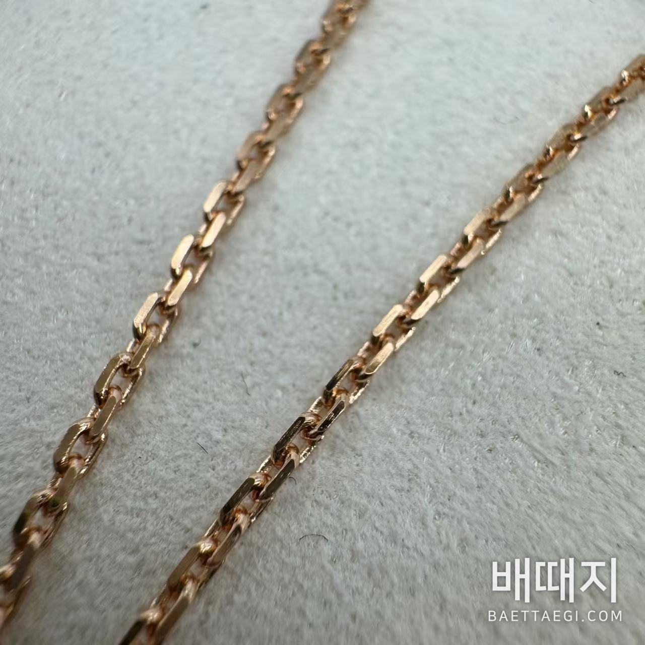 까르띠에 러브 더블링 하프파베 다이아몬드 목걸이 178383 검수사진 9