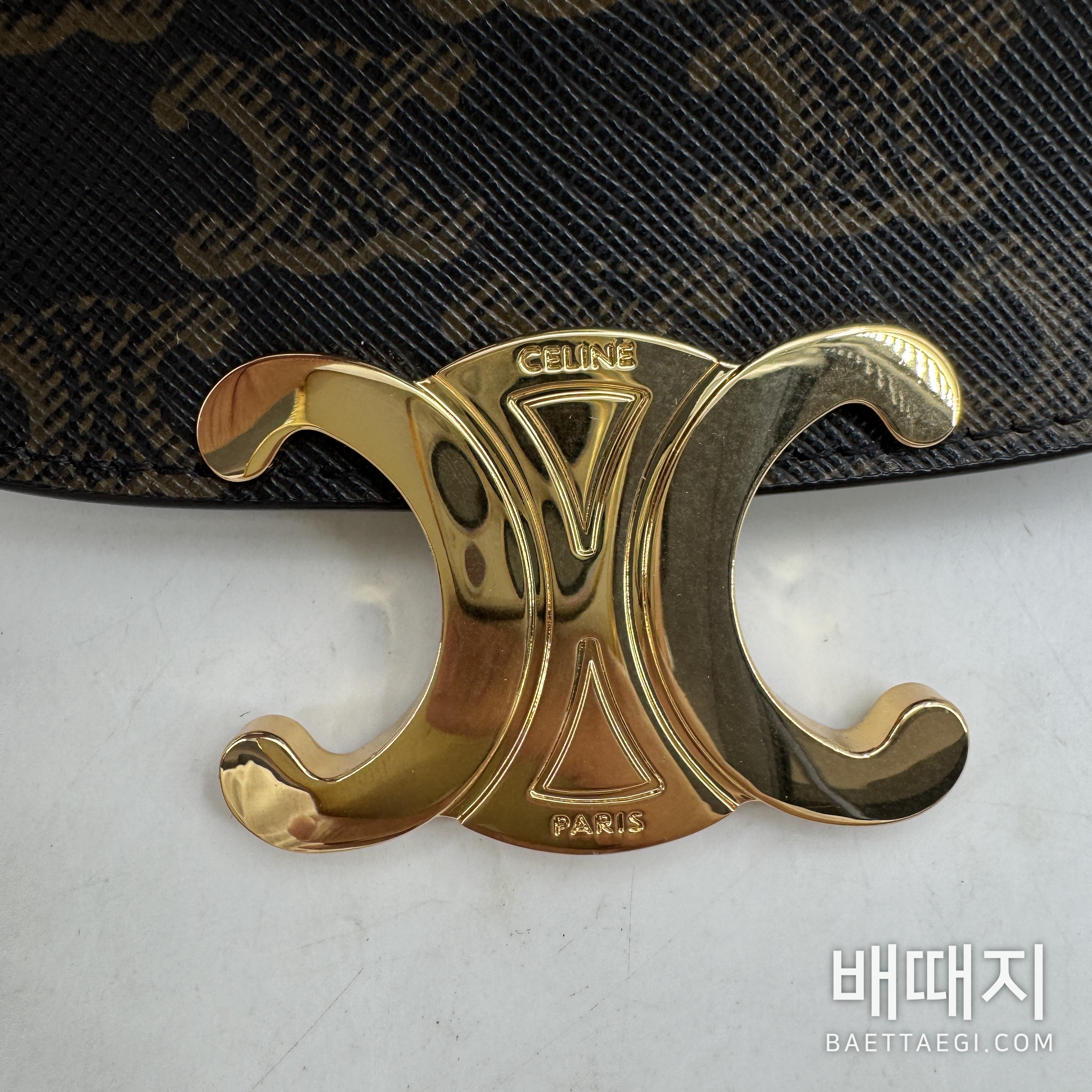 셀린느 트리오페 캔버스 보니 백팩 검수사진 5