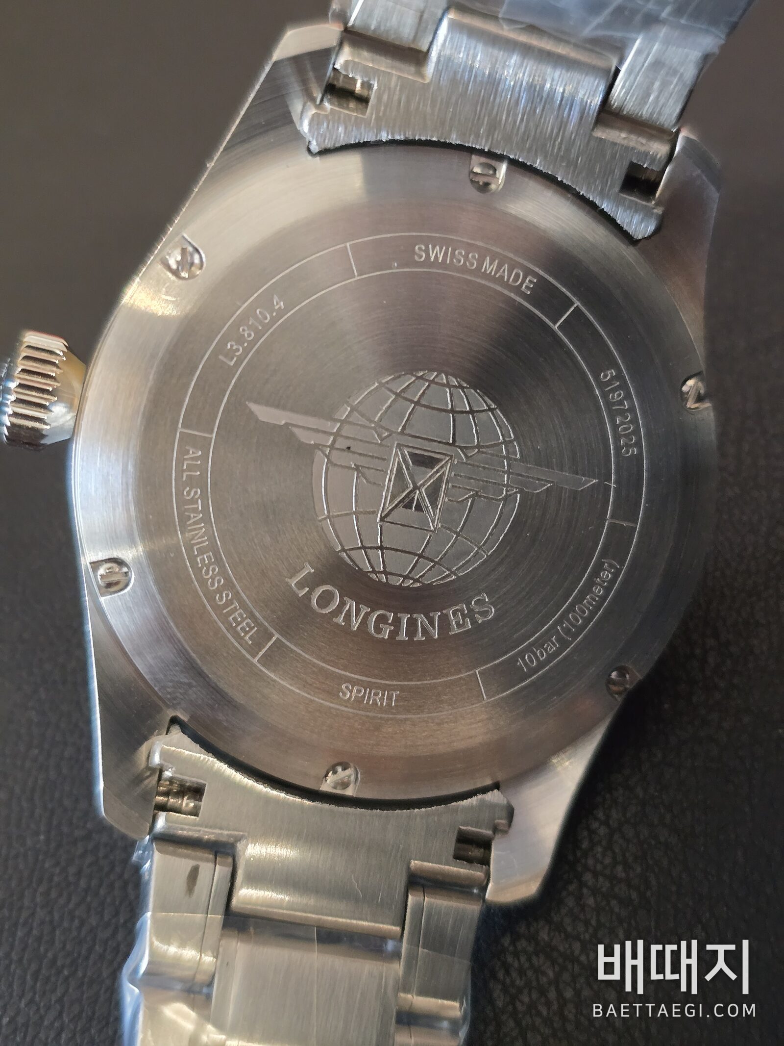 론진 스피릿 파일럿 39mm 검수사진 6