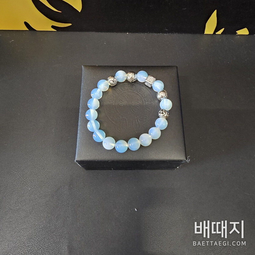 크롬하츠 크리스털 스톤 비즈 팔찌 61693