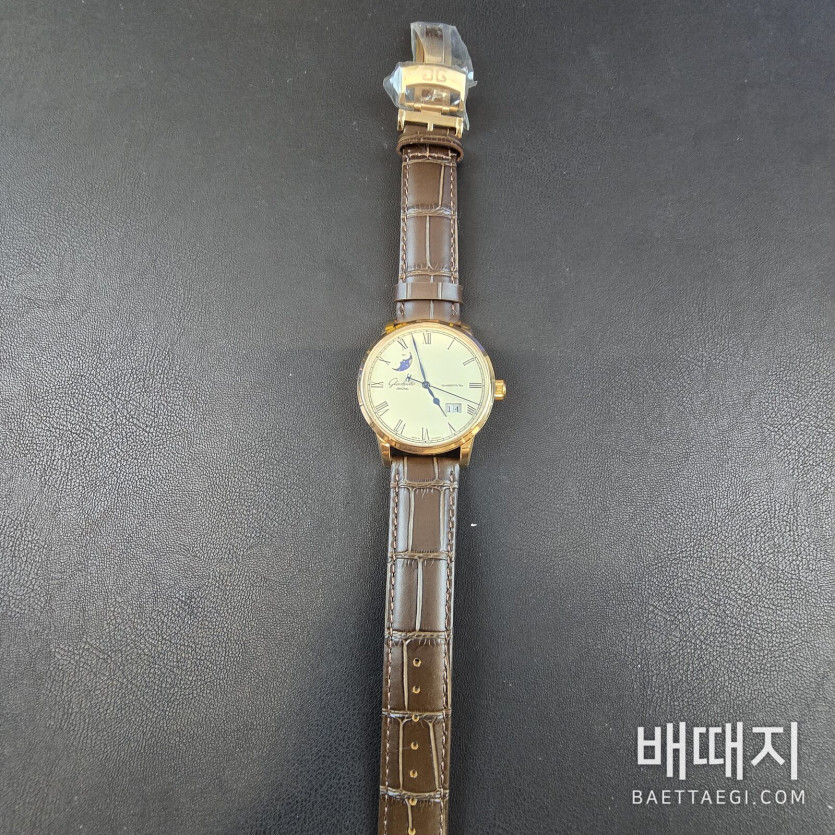 글라슈테 오리지널 슬림 기계식 시계 44638