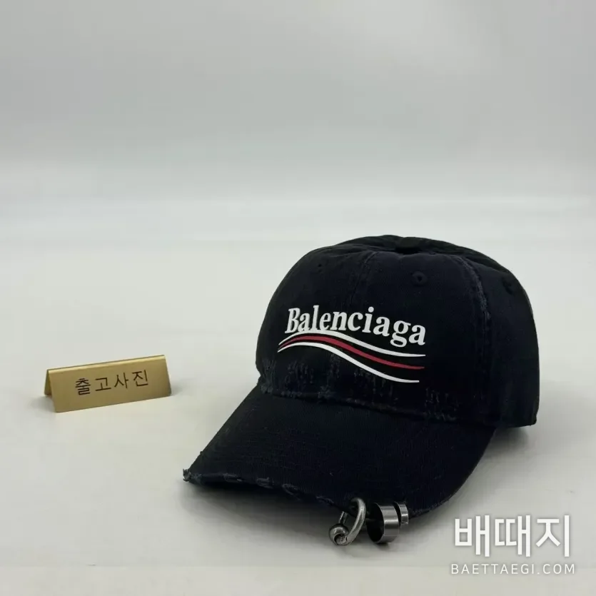 발렌시아가 모자 78101 Balenciaga Cap / 색상: 블랙 / 사이즈: L