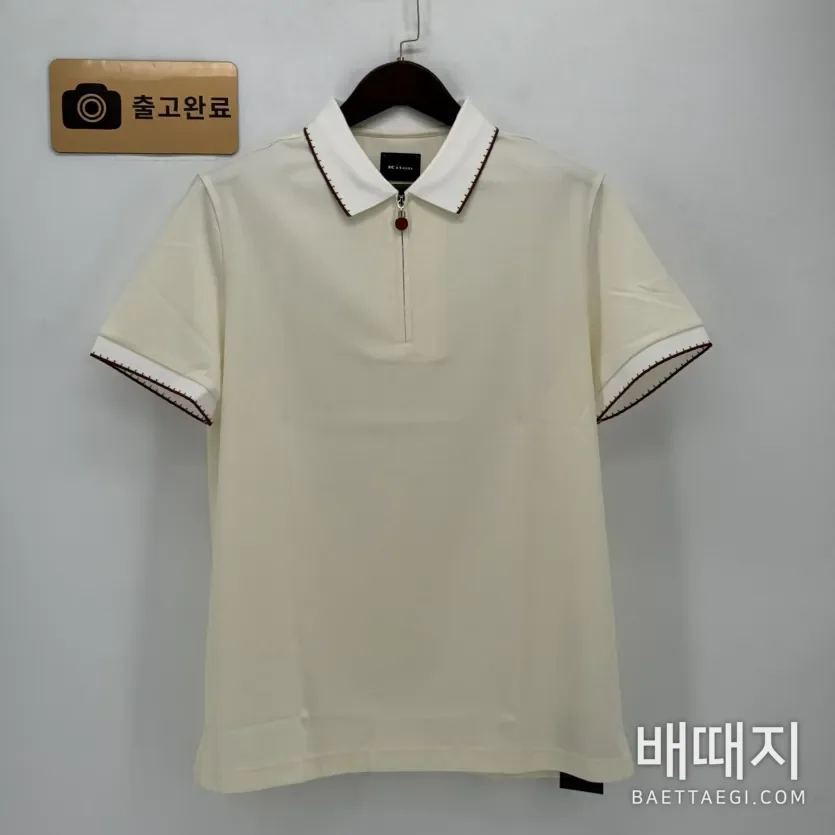 키톤 반팔 / 색상: 화이트 베이지 / 사이즈: L