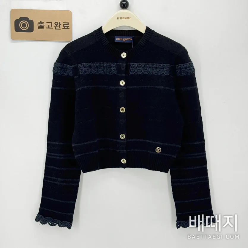 루이비통 울 가디건 자켓 206617 / 사이즈: 34