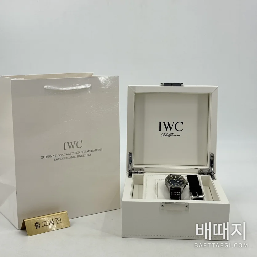 IWC 파일럿 마크 XVIII 티타늄 시계 IW327006 42502
