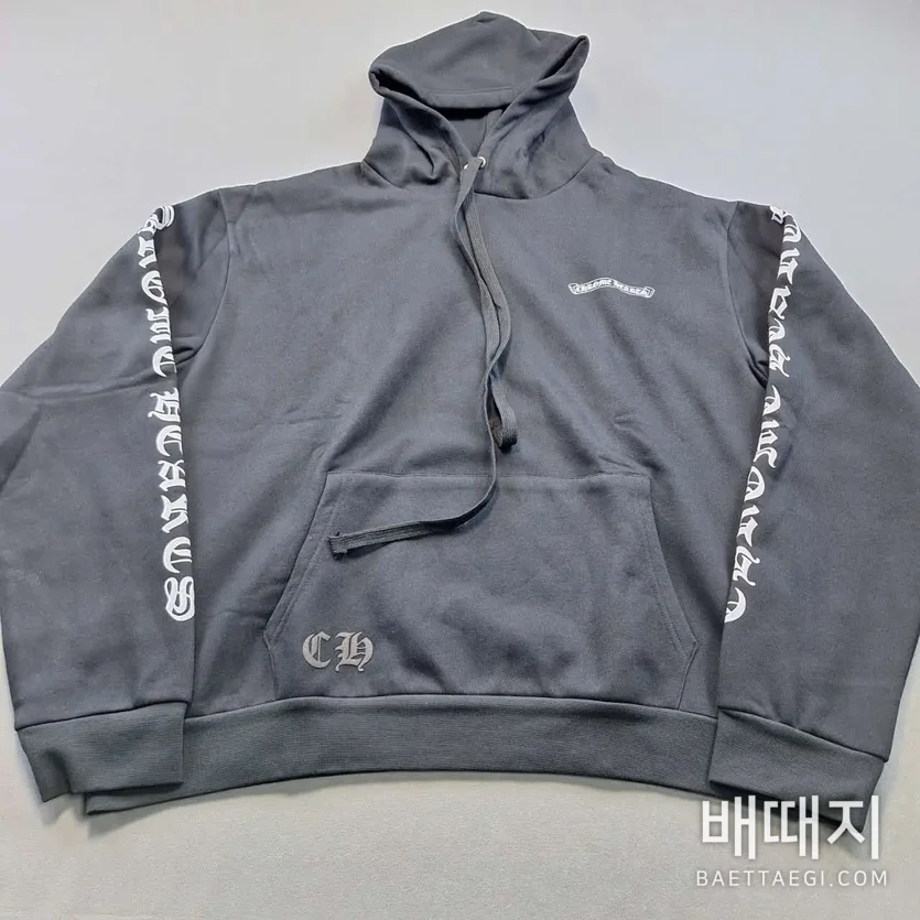 크롬하츠 남성 후드 티셔츠 199308 / 사이즈: L