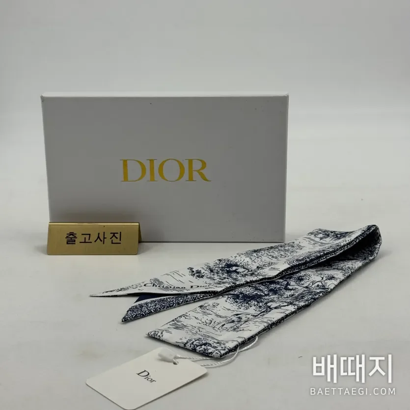디올 멀베리 실크 스코틀랜드 조이 프린트 스카프 146374