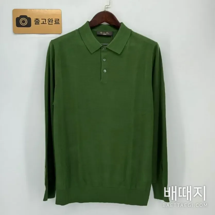 로로피아나 울 긴팔 폴로 니트 남성의류 156187