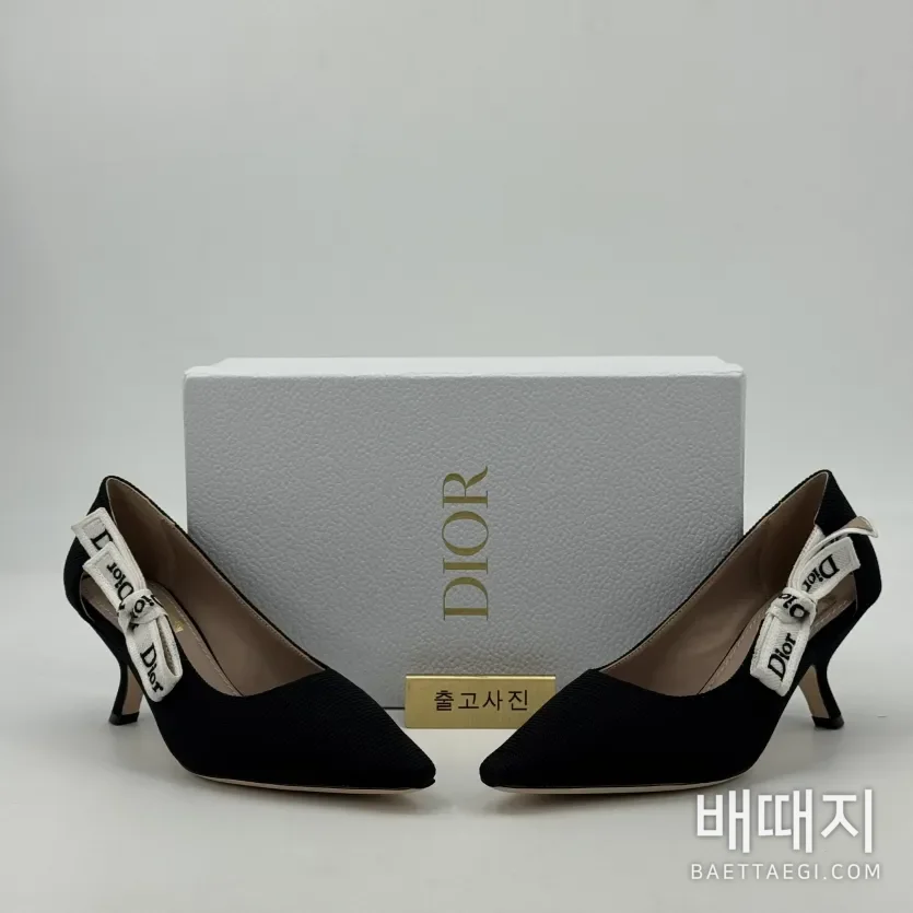 디올 자디올(J'Adior) 테크니컬 패브릭 펌프스 블랙 148381