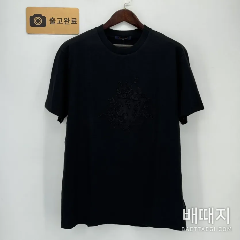 루이비통 부케 자수 로고 남성 반팔 티셔츠 100697