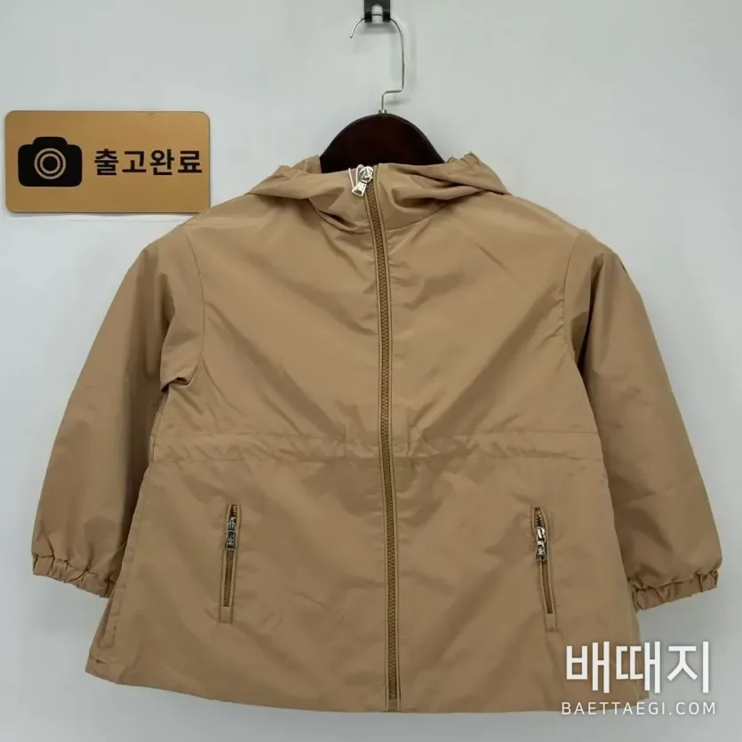 몽클레르 카키 스커트 트렌치 코트 키즈 자켓 169859