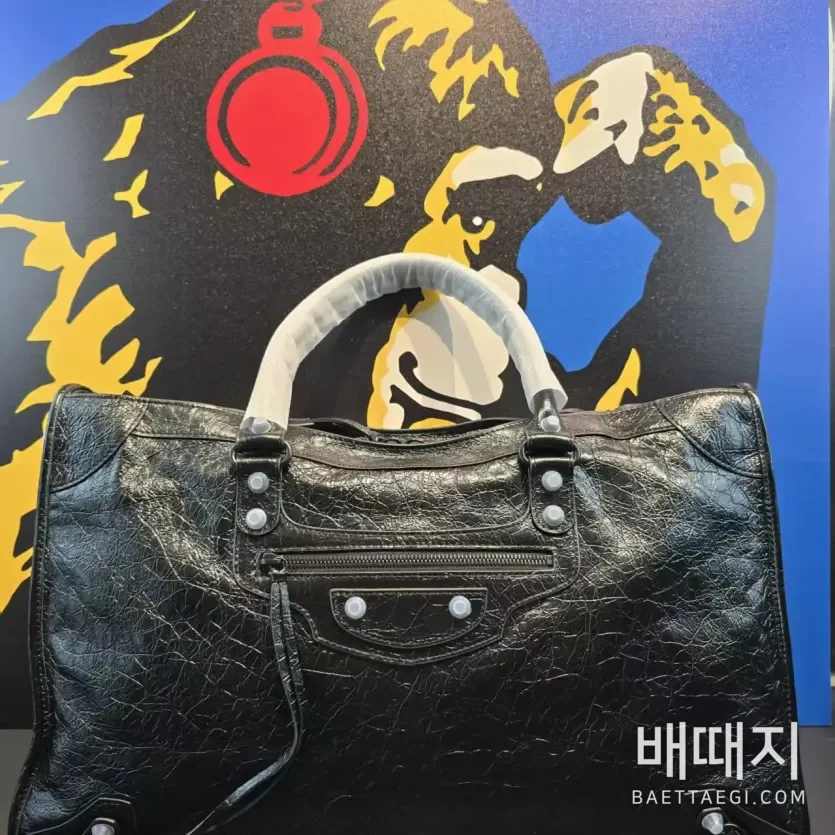 발렌시아가 르 시티 백 라지 블랙 92404
