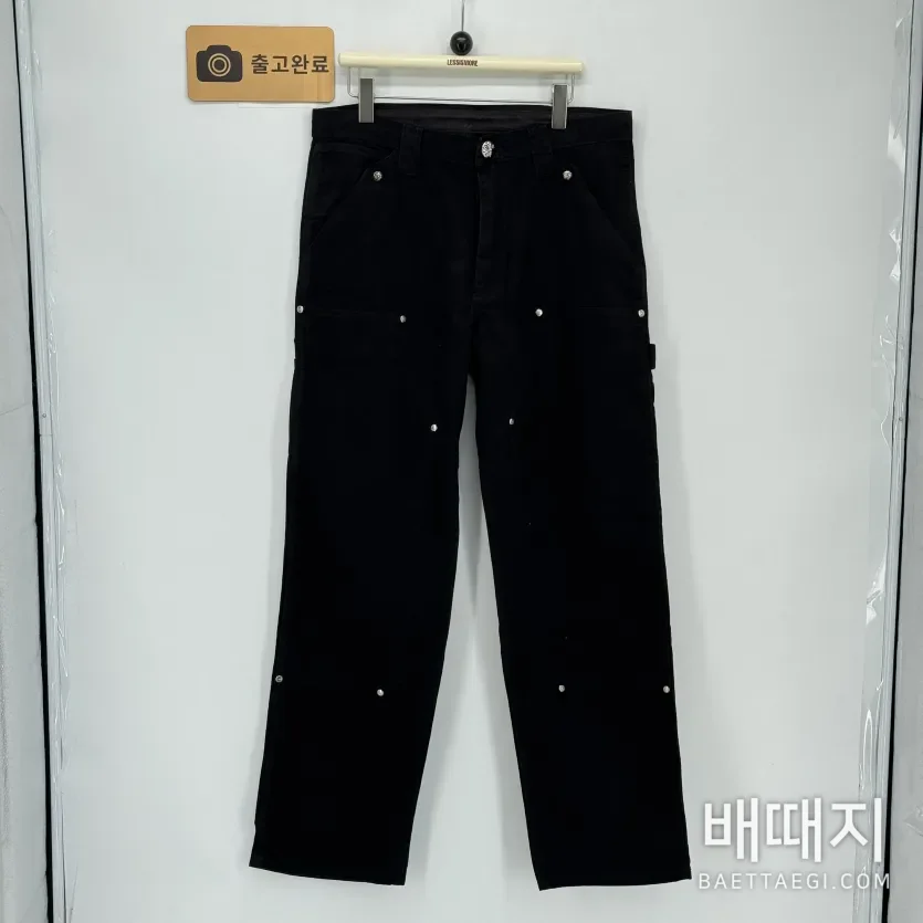 크롬하츠 더블 니 스터드 워크 팬츠 119893