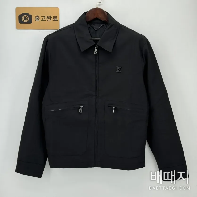 루이비통 코튼 지퍼 포켓 워크 자켓
