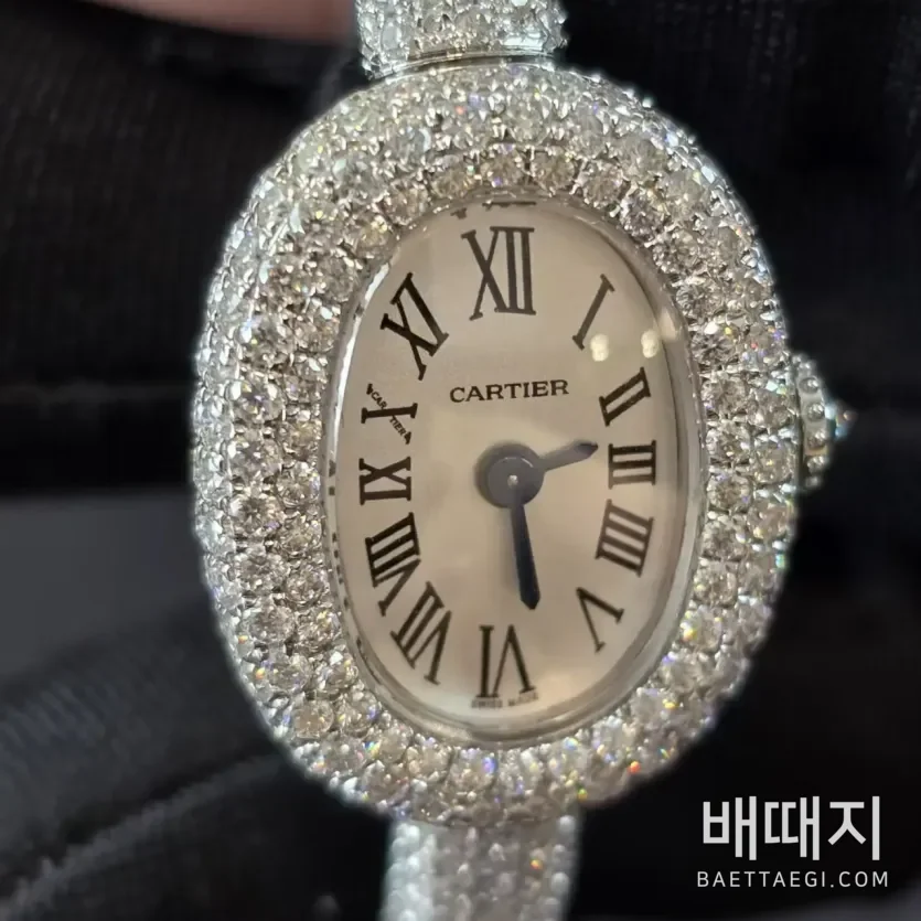 까르띠에 베누아 뱅글 시계 BBA공장 42752