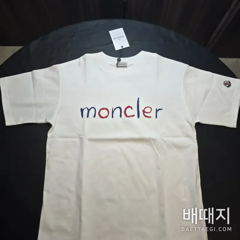 몽클레어 여성 크루넥 반팔 티셔츠 88862
