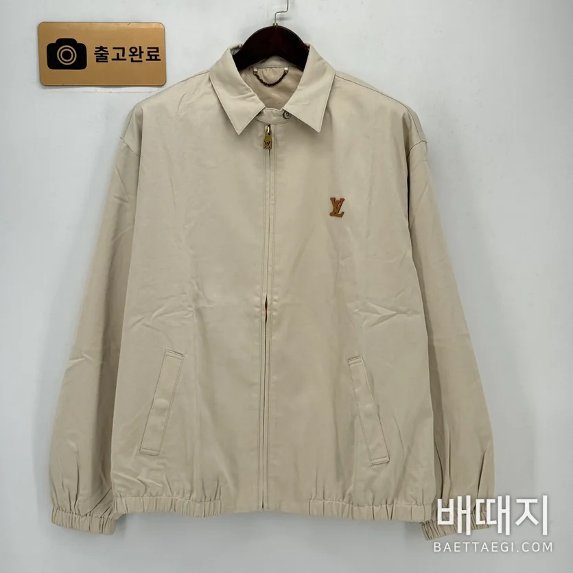루이비통 가죽 라벨 트윌 남성 자켓 198477