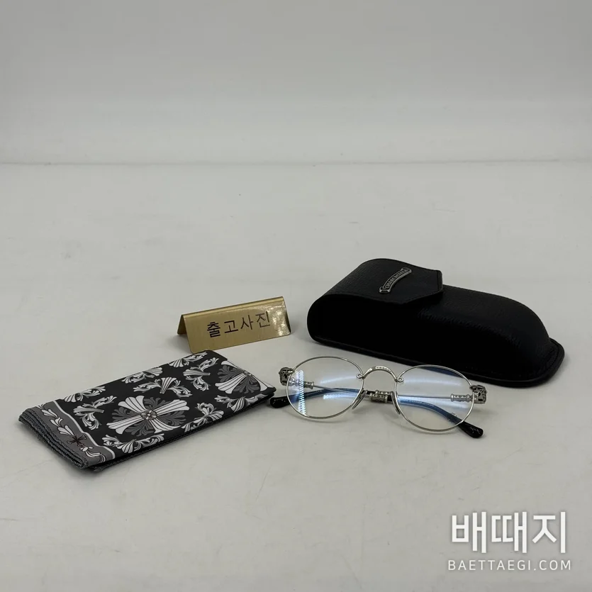 크롬하츠 부바A 실버 스털링 실버 선글라스 162757