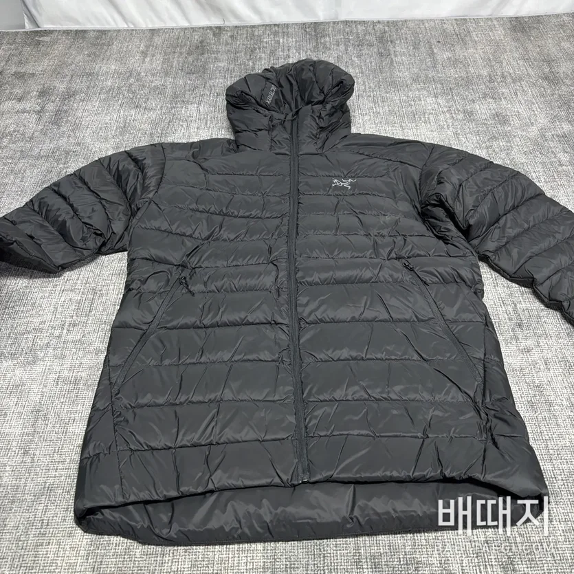 아크테릭스 [TZ] 세리움 LT 후디 자켓 퀼팅 블랙 실버 200171 Arc'teryx Cerium LT Hoody Jacket Phatasm / 사이즈: L