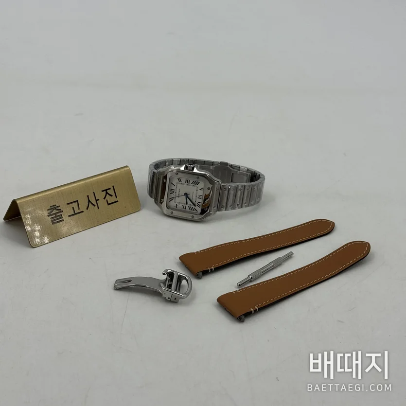 까르띠에 BV공장 산토스 미디움 오토매틱 시계