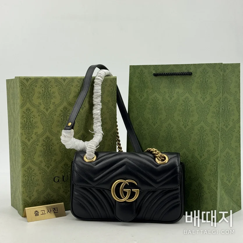 구찌 GG 마몽 숄더백 22cm