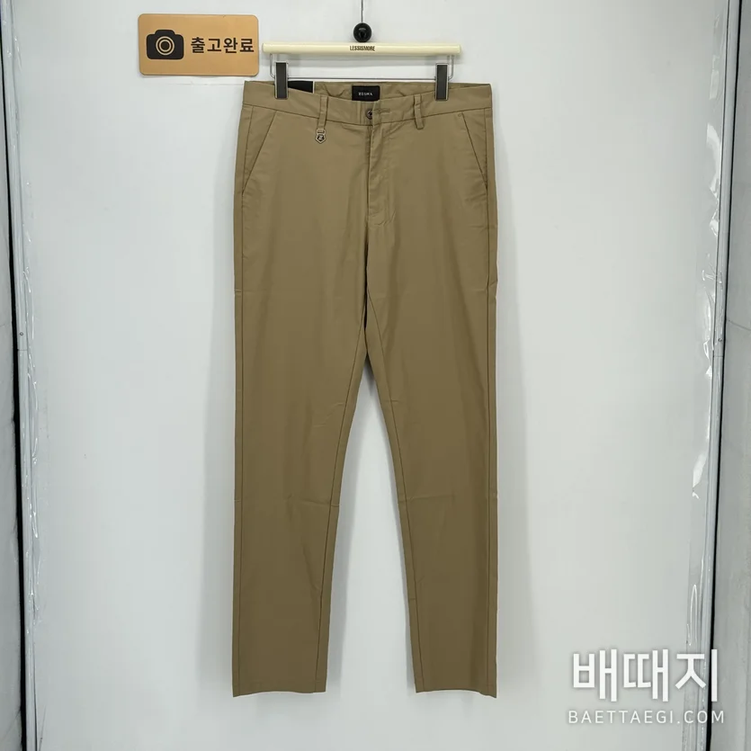 제냐 남성 린넨 수트 바지