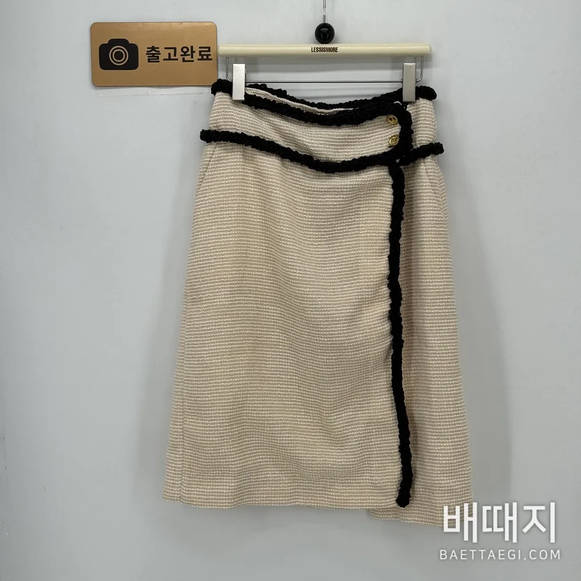 샤넬 미디 스커트 199446